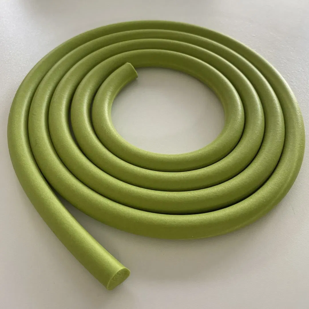 Food Grade Silicone Sponge Strips, Silicone Foam Rubber Cord Extrusions Sealing Strips