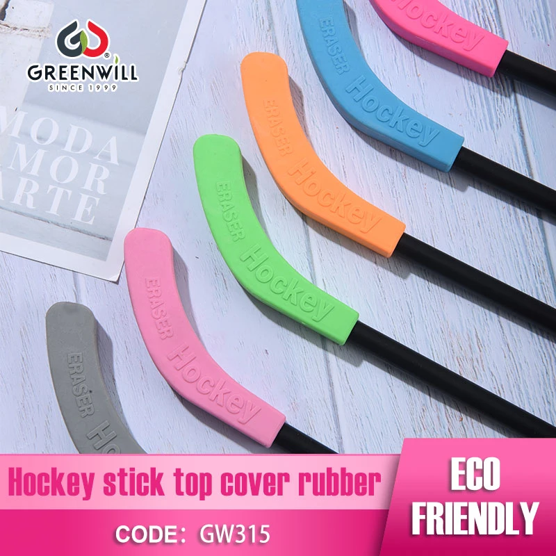 Greenwill 3D Hocky Stick Top Cover Eraser (GW315)