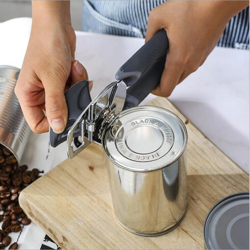 No Sharp Edges Beer Bottle Tin Can, Stainless Steel Opener with Ergonomic Designed Comfortable Good Grips Bl12243