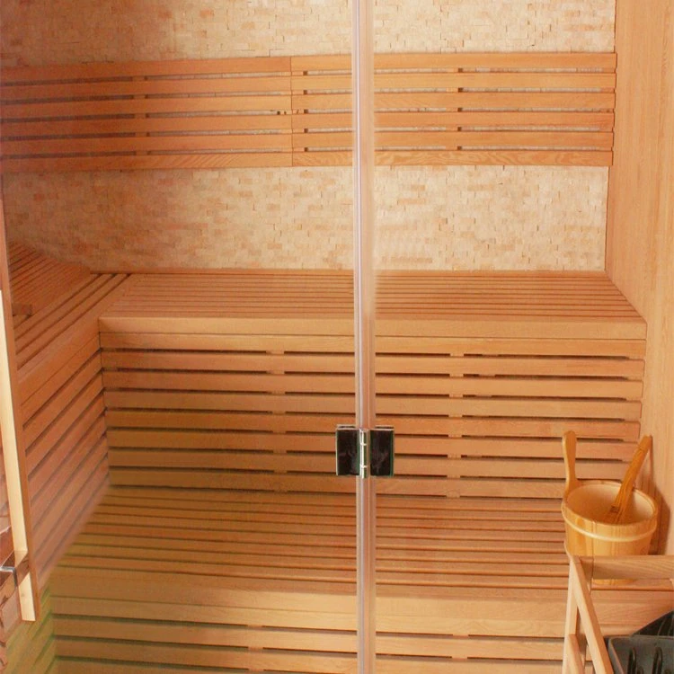 2022 Nouvelle conception de la taille personnalisée luxueux sauna infrarouge pour 3 personne (SR1D002)