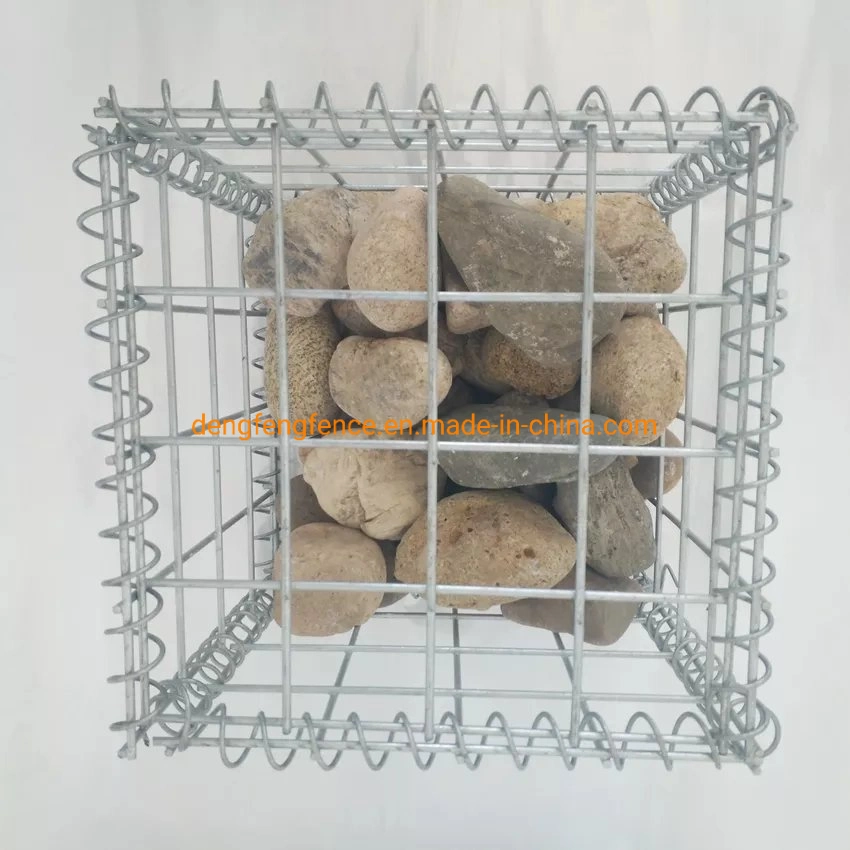 Fábrica Electro Galvanizado PVC recubierto Acero inoxidable soldado malla de alambre Malla de gabion de plata para protección