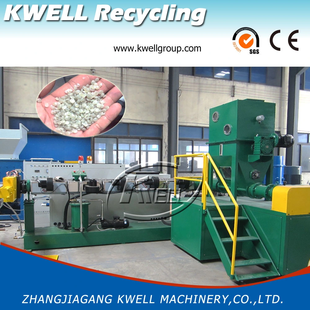 Plastic Recycling Granulator Machine Side Force Feeder PP/PE Plastic Granulating Machine PP/PS Pelletizing Line