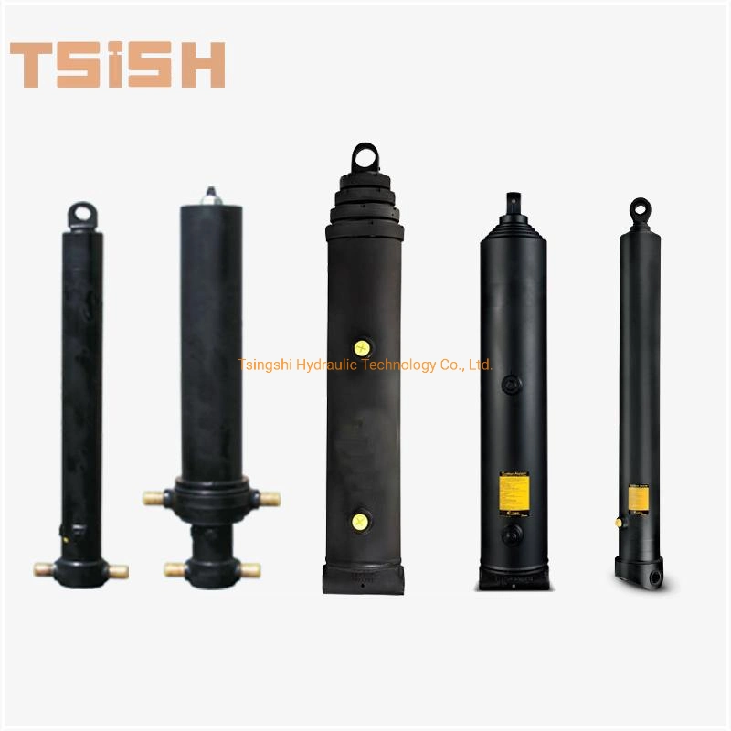 Multi Stage Telescopic Single Acting Hydraulic Cylinder for Dump Truck