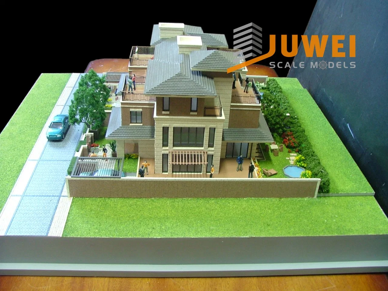 Customized Architecture Scale Model of Villa Building (JW-28)