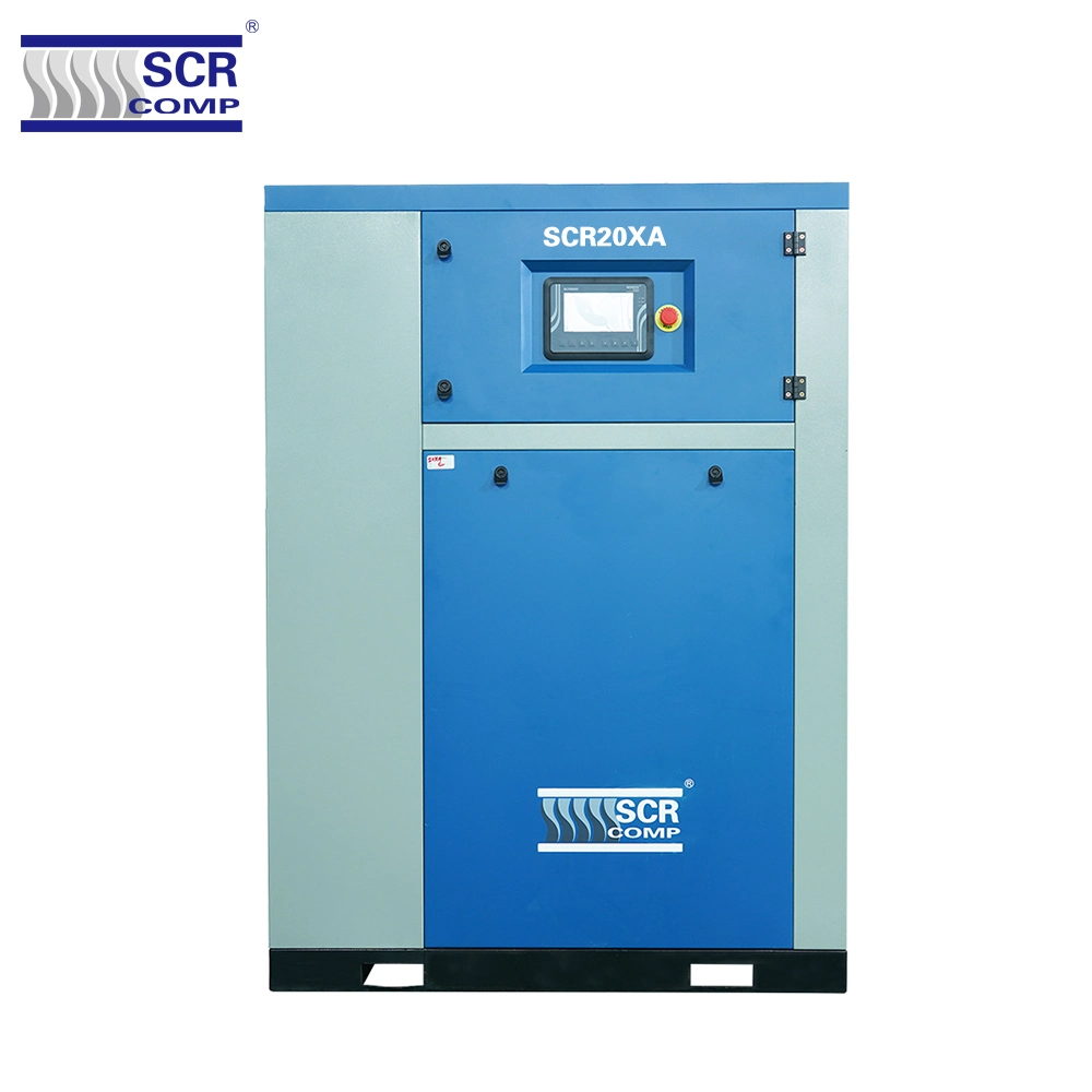 Oil Free Scroll Air Compressor (SCR20XA Series) with Anest-Iwata Airend Design for Food Industry