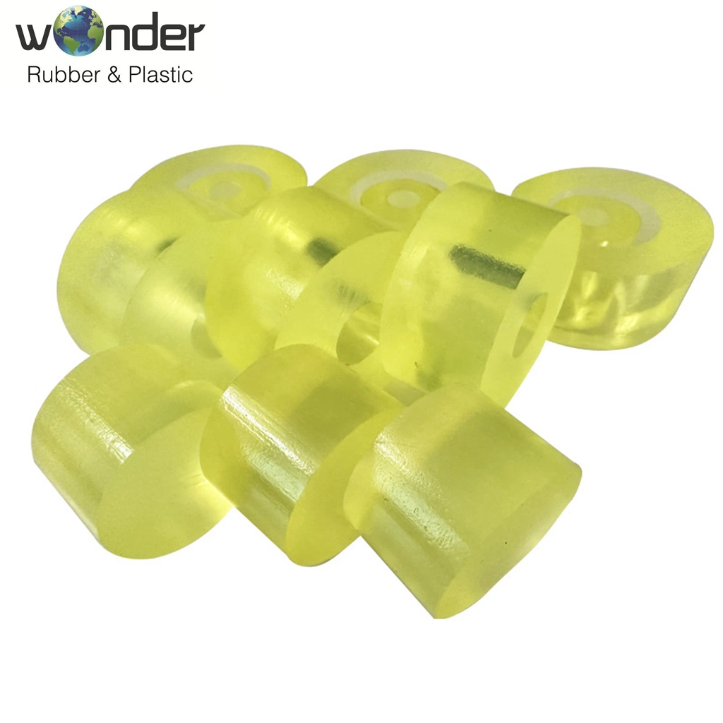 Durable Wear-Resistance Elastic Polyurethane PU Rubber Shock Absorber Buffer Block