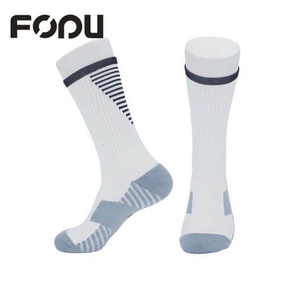 Antibactérien OEM haut de la cheville au genou de compression hommes Chaussettes de sport