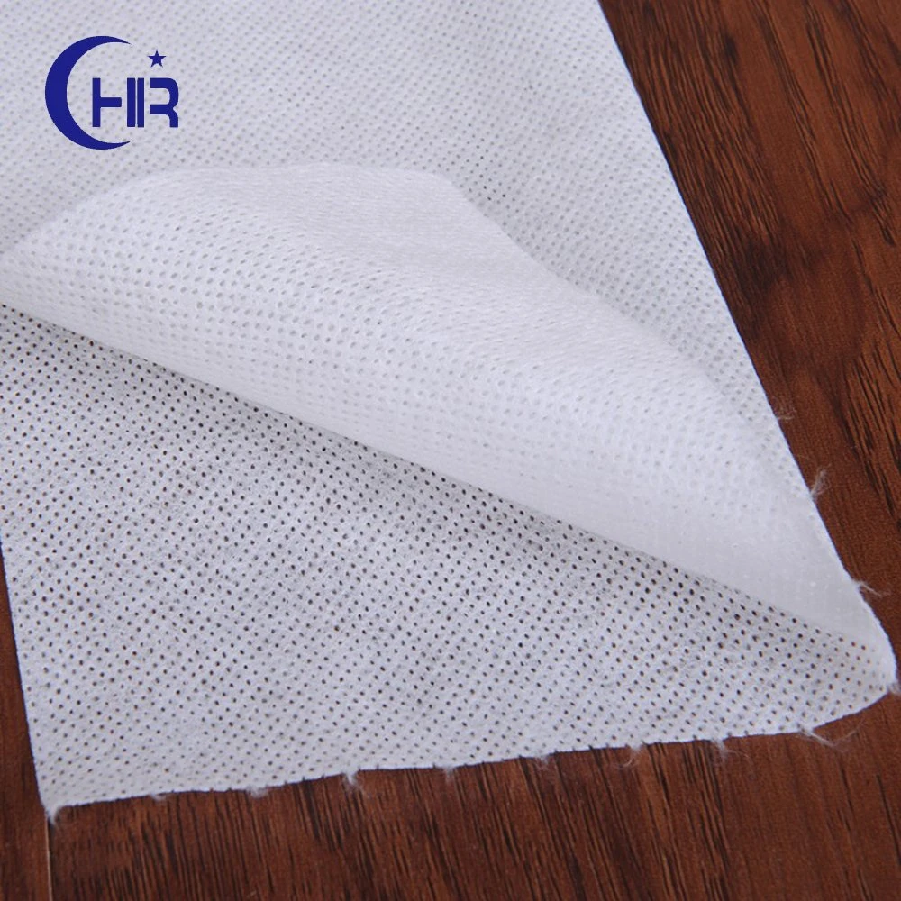 Precio Mayorista/Proveedor de algodón orgánico Spunlace Nonwoven tejido toalla comprimida