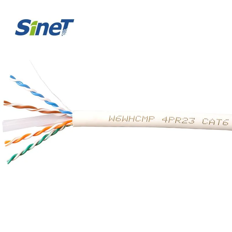 305m CAT6 cable Ethernet FTP UTP - Red de cobre sólido Cable