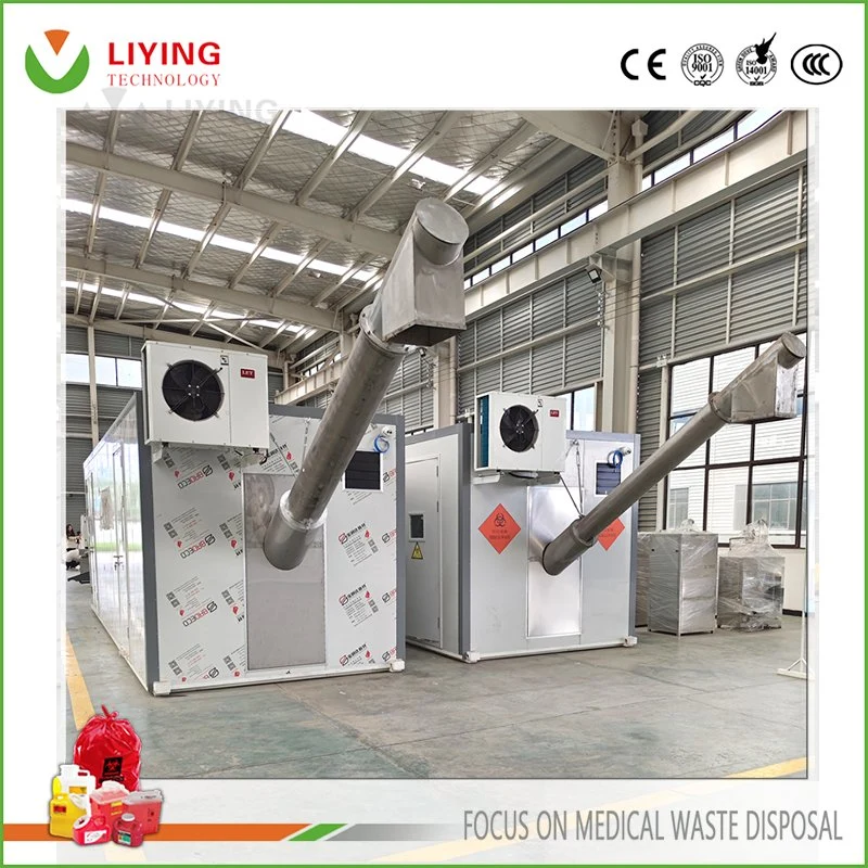 Hot-Sell Hazardous Medical Waste Microwave Harmless Disposal Equipment Hazardous Waste Management Machine