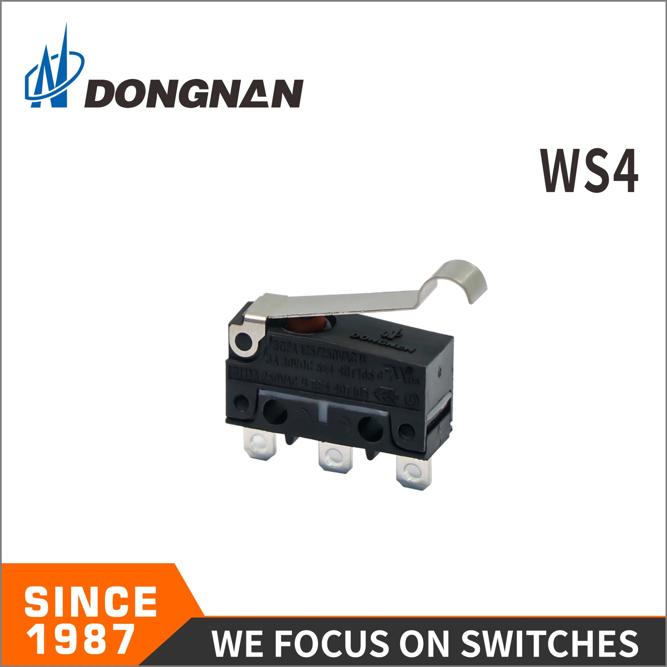 The Long Life of Ws4 Waterproof Micro Switch Is Voltage Resistant