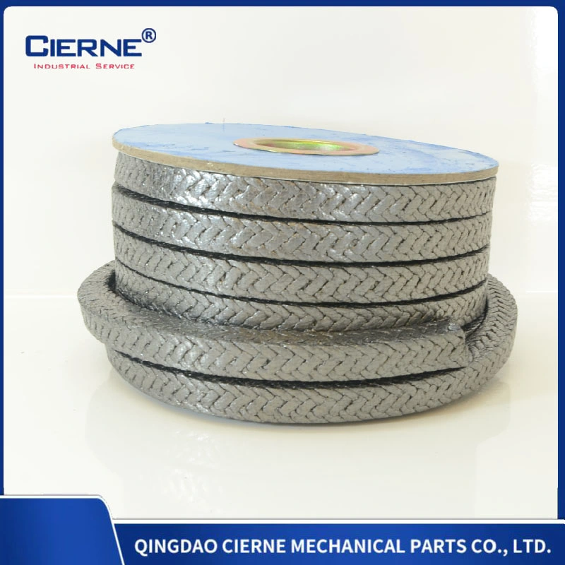 Good Quality Electric Conduction PTFE Graphite Gland Braided Packing for Valve Pump Sealing