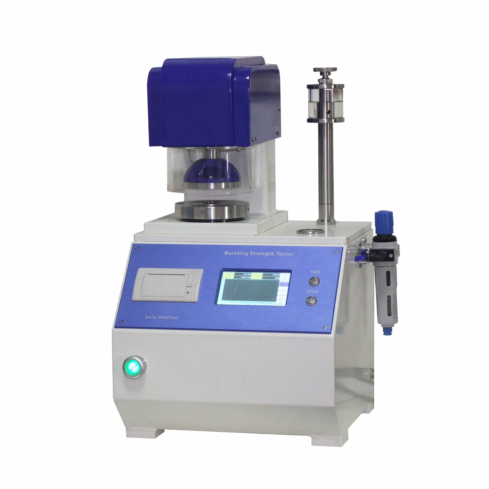 Paper Bursting Automatic Pressure Burst Strength Lab Testing Instrument