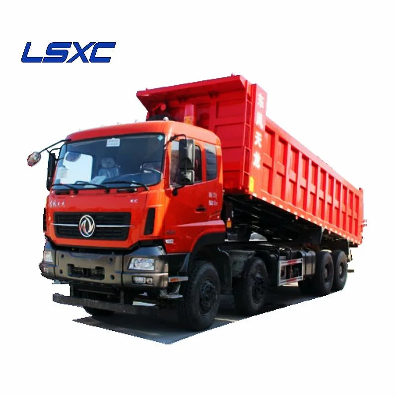 High Horsepower and Large Loading Capacity Dongfeng 12 Wheels Cummins Engine Forward Dump Trucks