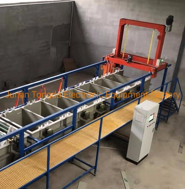 Metall Galvanotechnik Maschine mit Barrel Säurebeschichtungsanlage Nickel-Beschichtung Linie