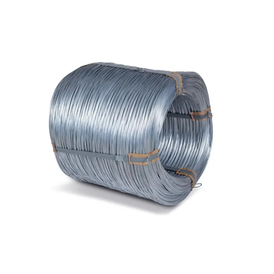 ASTM Gi Galvanized Steel Cable Wire Strand with 6 9 Gauge Hot DIP Polish/Spiral Drawn Soldering Zinc Coated 0.2mm Gi Rope Manufacture Building Material Spring