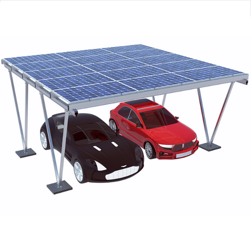 Waterproof Solar Carport Aluminum Mounting Bracket Rails