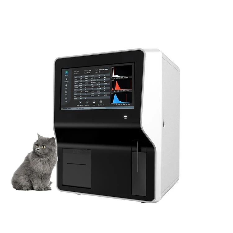 Touch Screen Cbc Blood Analyzer Veterinary Blood Analyzer Hematology