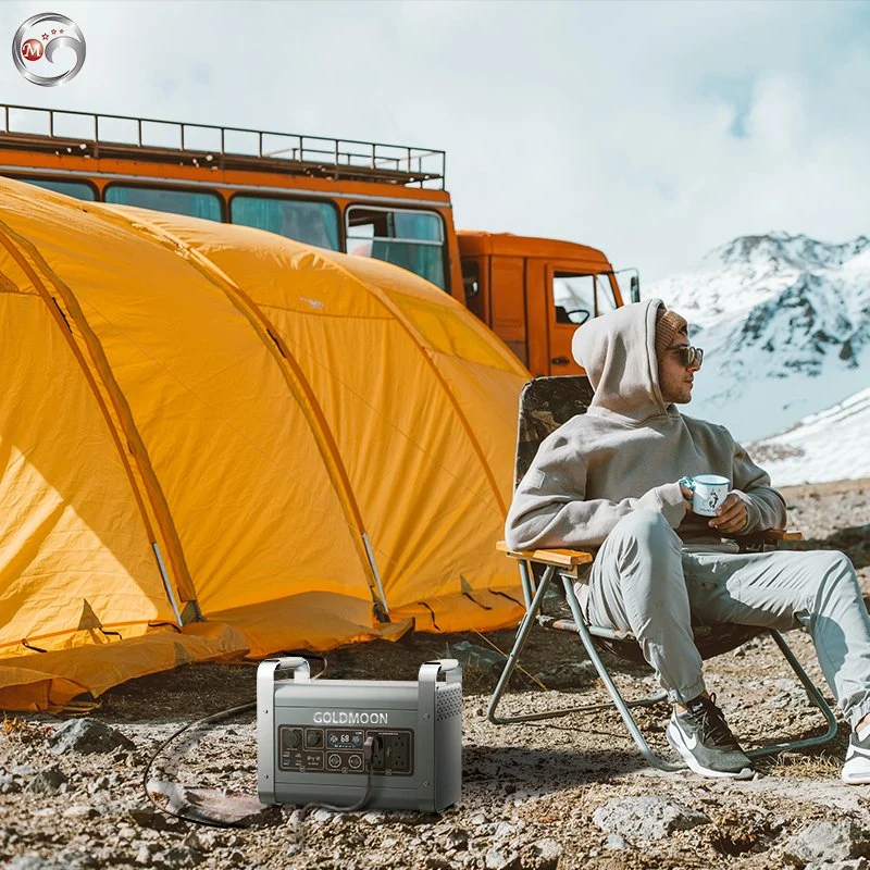 2000W l'énergie solaire portable de marque personnalisée pour l'industrie de la Banque d'alimentation