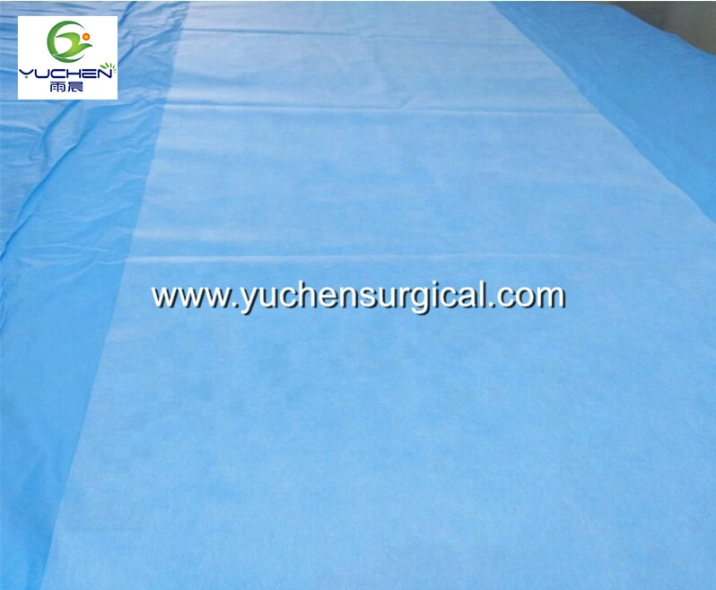 SMS Reinforced Back Table Cover PE for Surgical Use