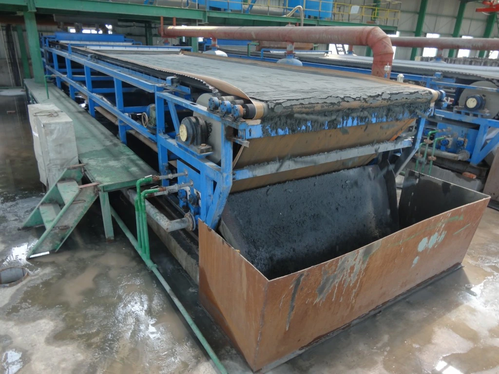 Tailing Treating Rubber Vacuum Belt Filter for Mining Industry