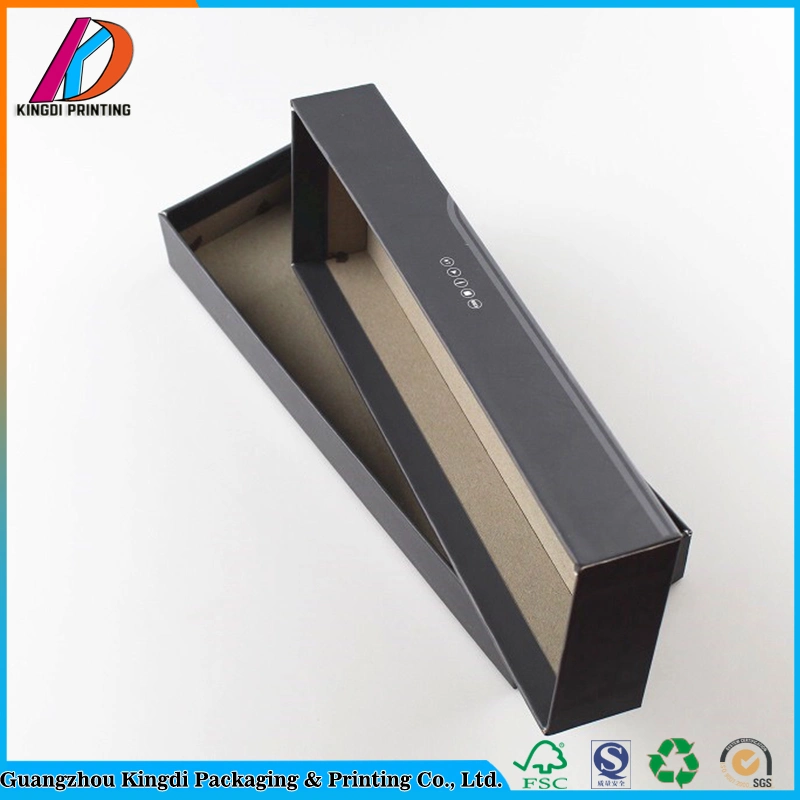 Rectangle Black Pen Case Gift Packaging Pencil Paper Box