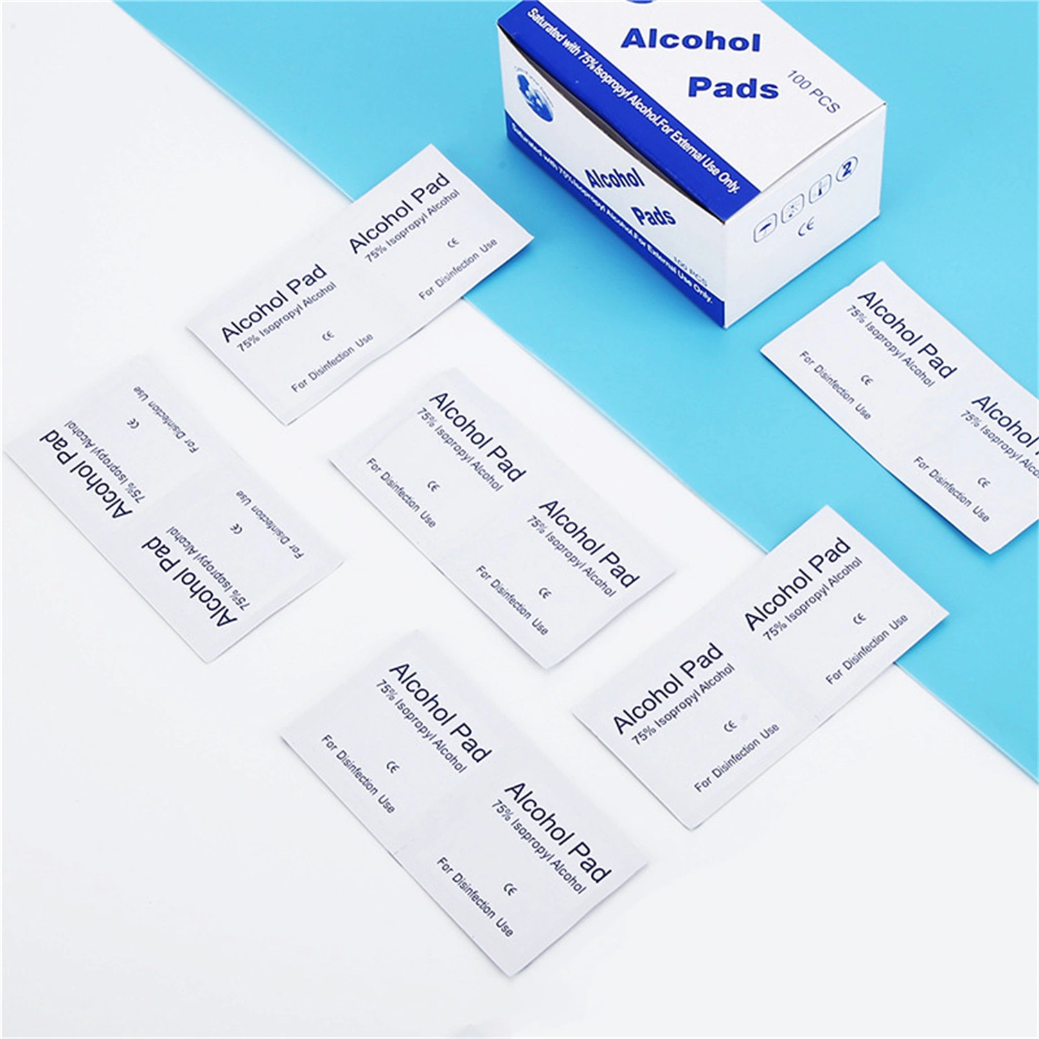 Sterile Non Woven Alcohols Swab Alcohols Prep Pad Alcohols Pad 75% Isopropyl Wet Wipes