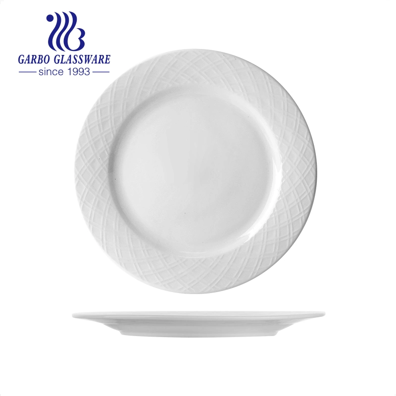 Vente chaude de vaisselle en céramique 12PCS Ensemble de dîner en porcelaine avec assiettes et bols Gobelets Bols en céramique.