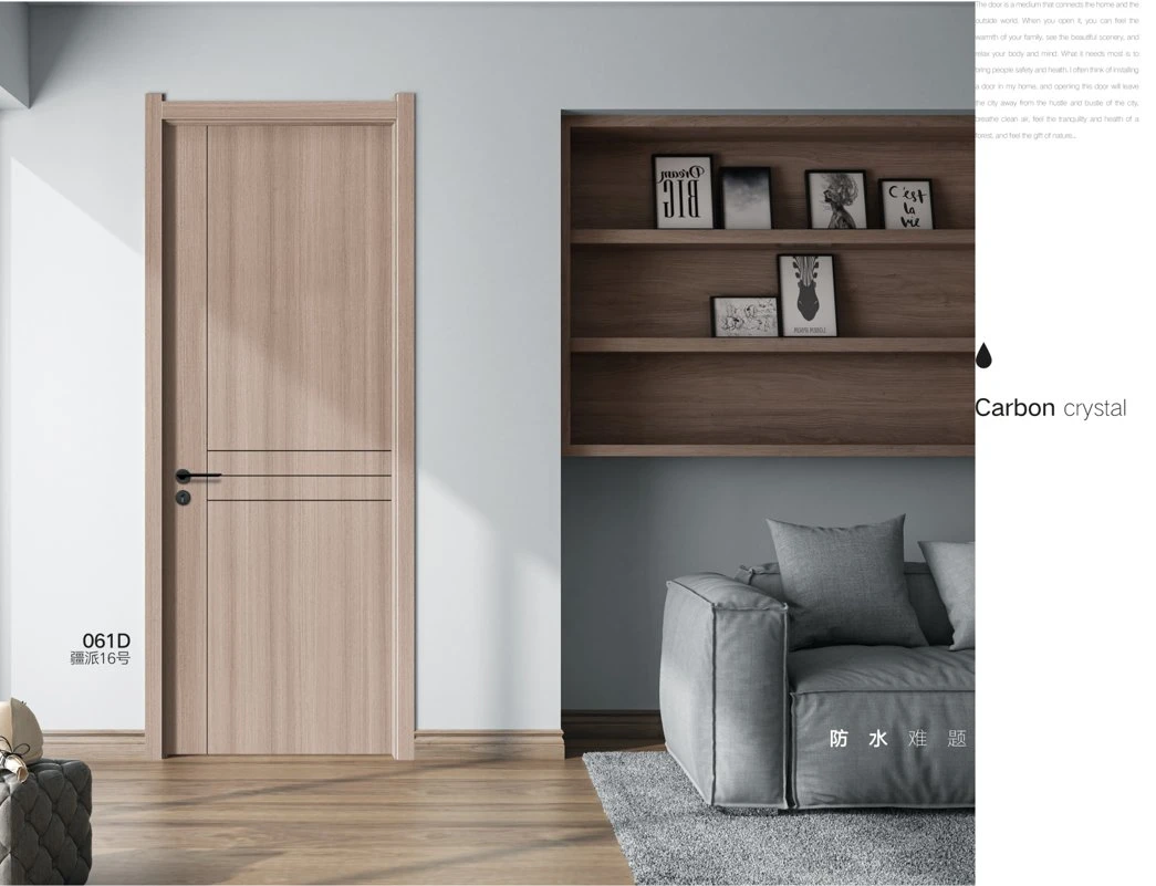 Factory Wooden Veneer Door Skin Panel with New Material for Home