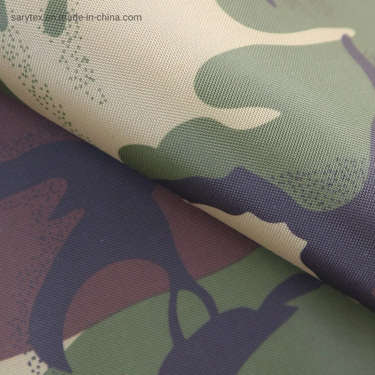 100% Polyester Fabric with PVC Coating and Printing