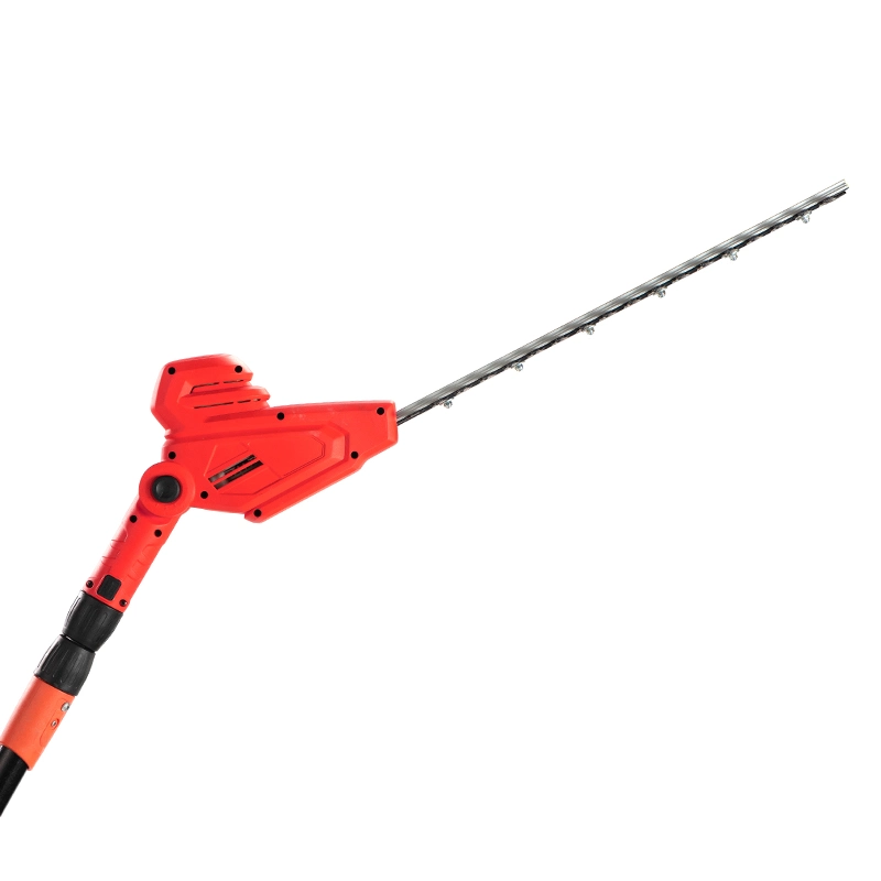 Bison 4m Long Reach Corded Electric Single Blade Telescopic Pole Hedge Cutter Trimmer