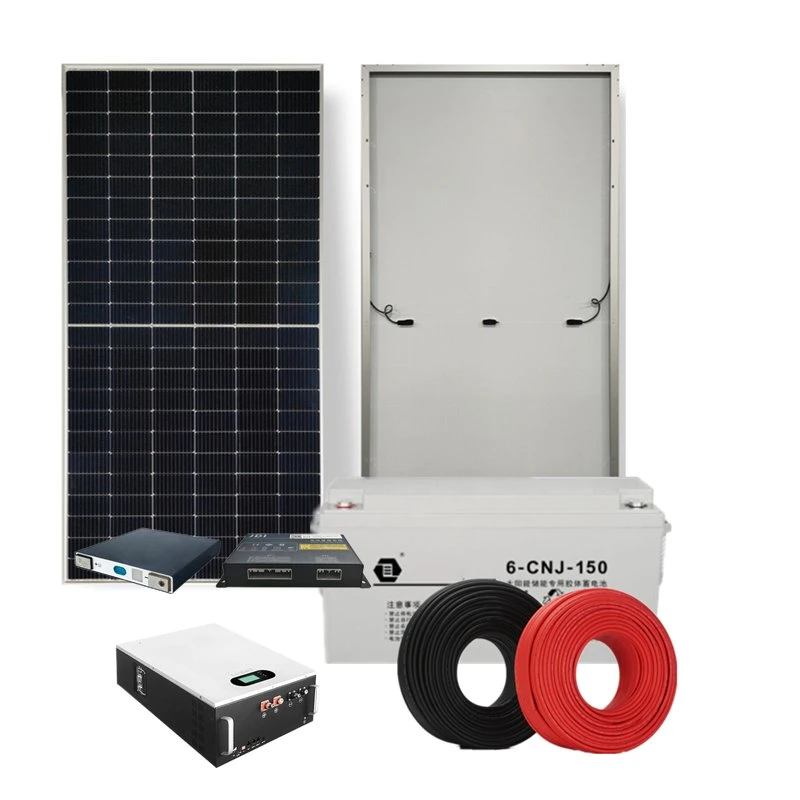 Nuevo diseño del sistema solar de 8kw de potencia off-Grid de la Energía Solar Fotovoltaica