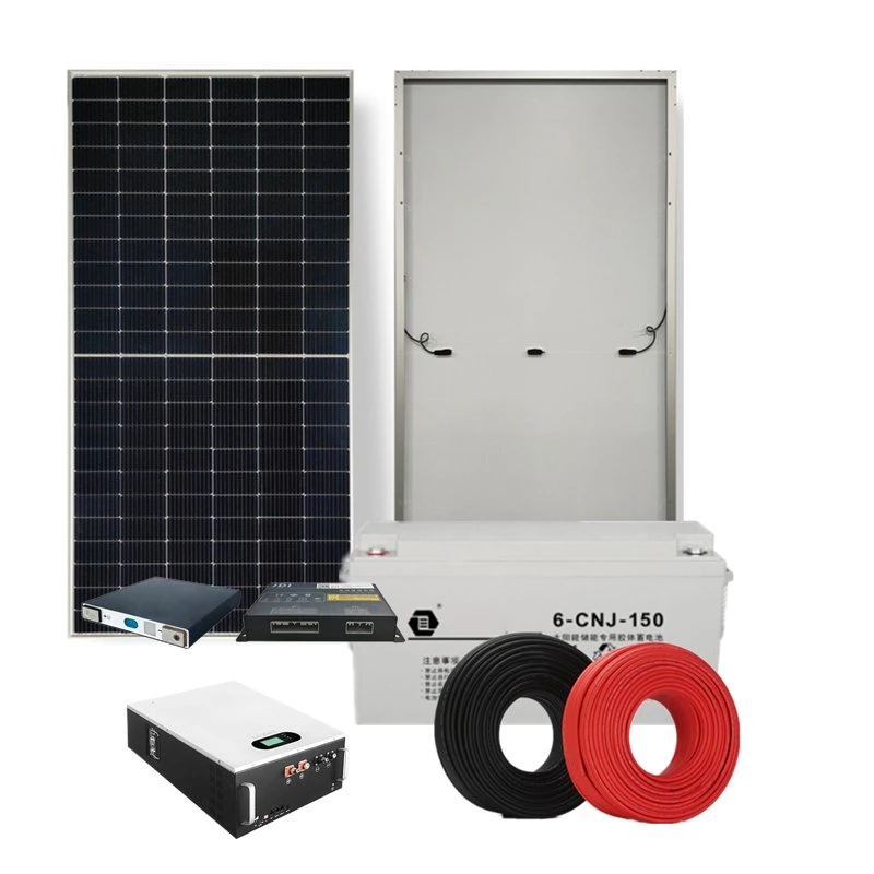 Neues Design Solaranlage Power 8kw Off-Grid Photovoltaik Solarenergie