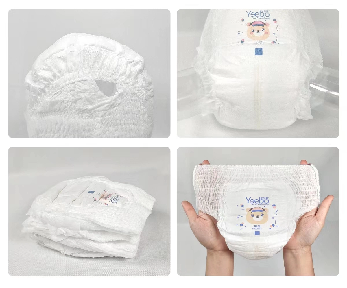 OEM/ODM Wholesale/Supplier A Grade Product Yeebo Chamomile Essence Comfortable Sleep Disposable Baby Nappy/Pull-up Pant/Diaper