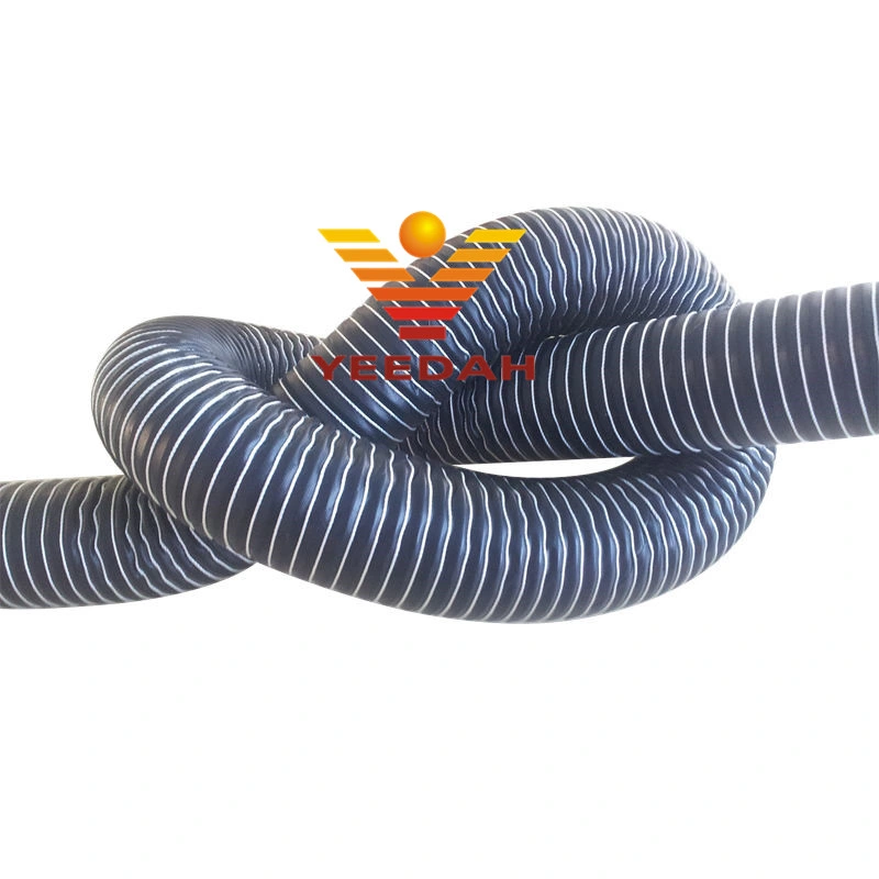 Guangdong Air Duct Flame Retardant Neoprene Flexible Fire Hose DN38mm