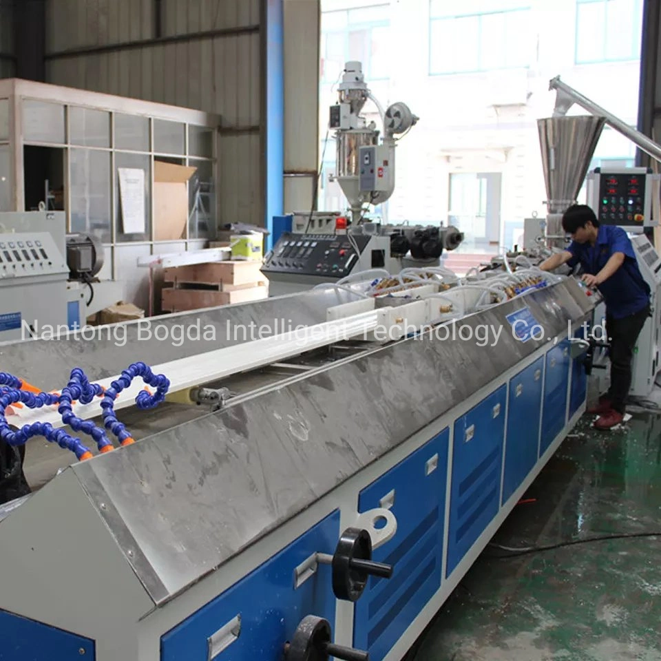 Bogda Plastic PVC Artificial Marble Stone Board Sheet Profile Extrusion Production Line