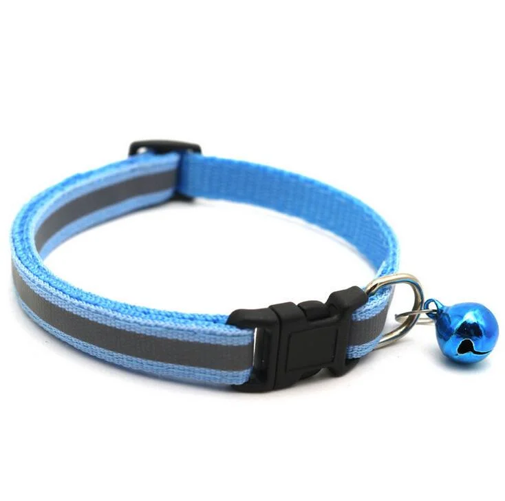 Adjustable Soft Dog Collar Colorful Pet Collars Durable Nylon