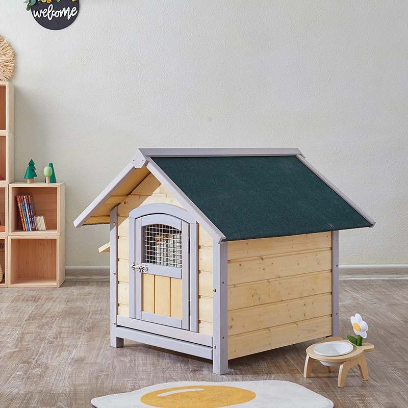 Solid Wood Dog House