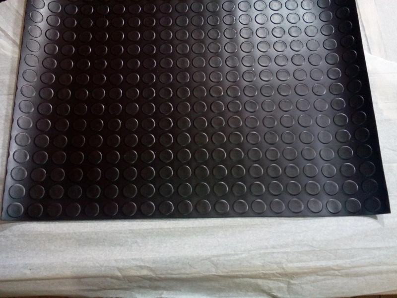 Manufacturer Wholesale High Elastic Coin/Diamond/Checker/Wide Ribbed/Fine Ribbed Rubber Sheet