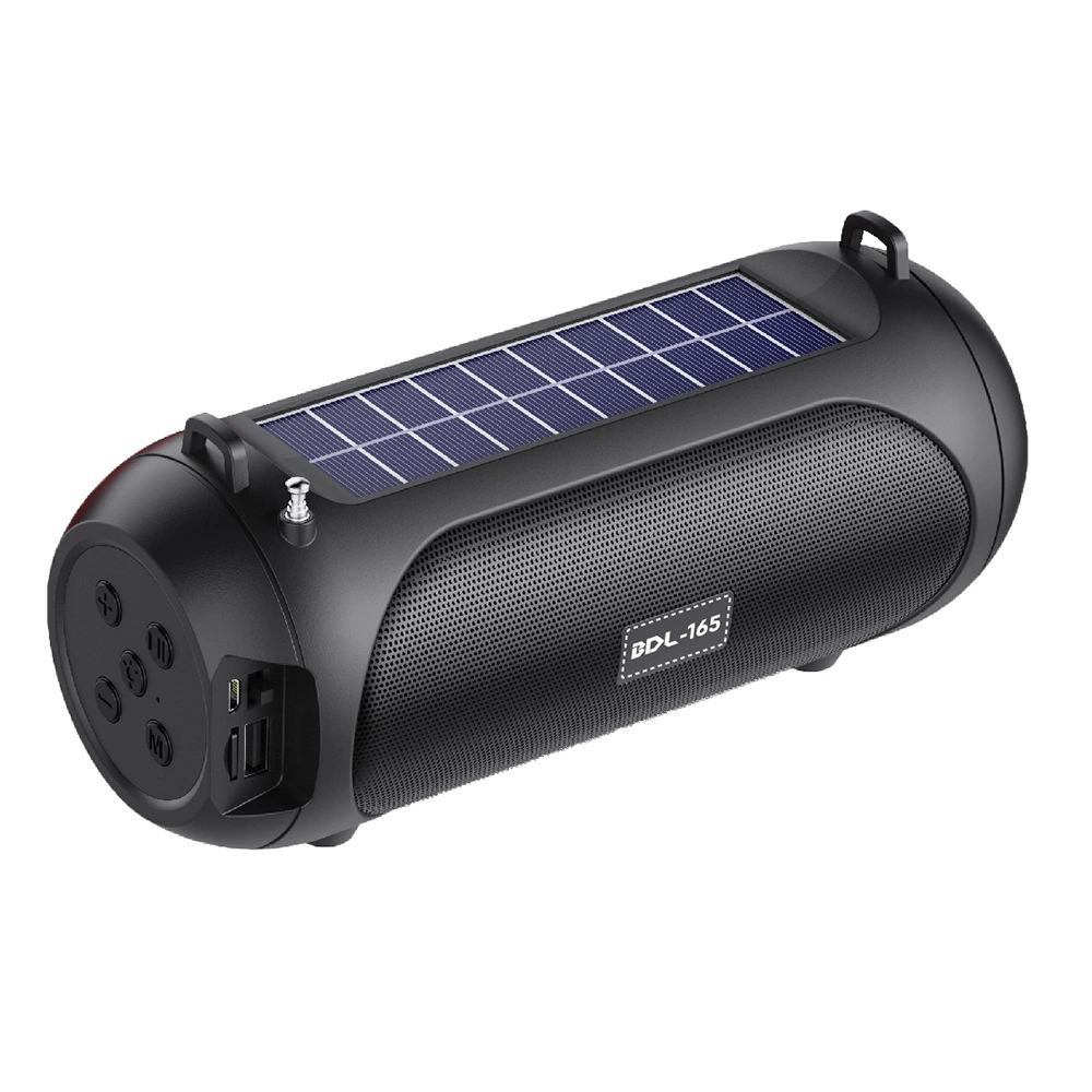 Outdoor Solar Portable Sound Wireless Speaker with RGB Light