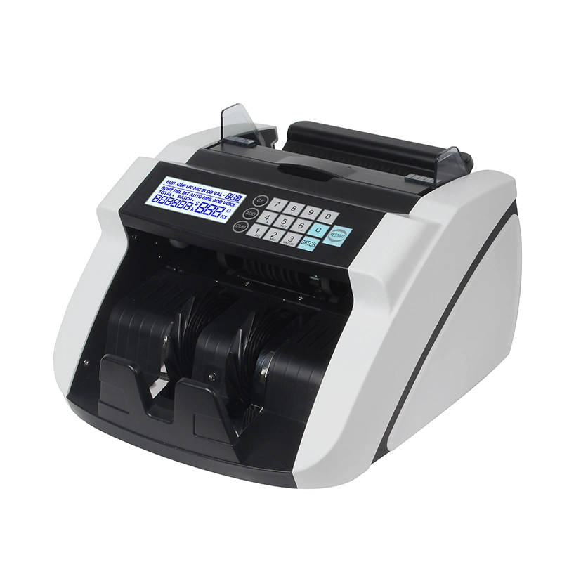 Al-800 Gefälschte Geldscheinrechnung Geldscheinrechnung Geldscheinschalter Detektor Zählmaschine
