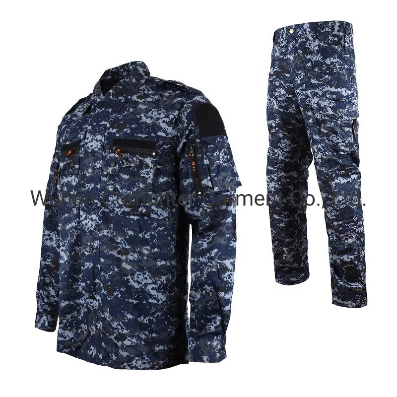 Großhandel/Lieferant Rts Atmungsaktive Navy Digital Workwear Sicherheit Tarnmuster Taktische Sicherheit Uniformen