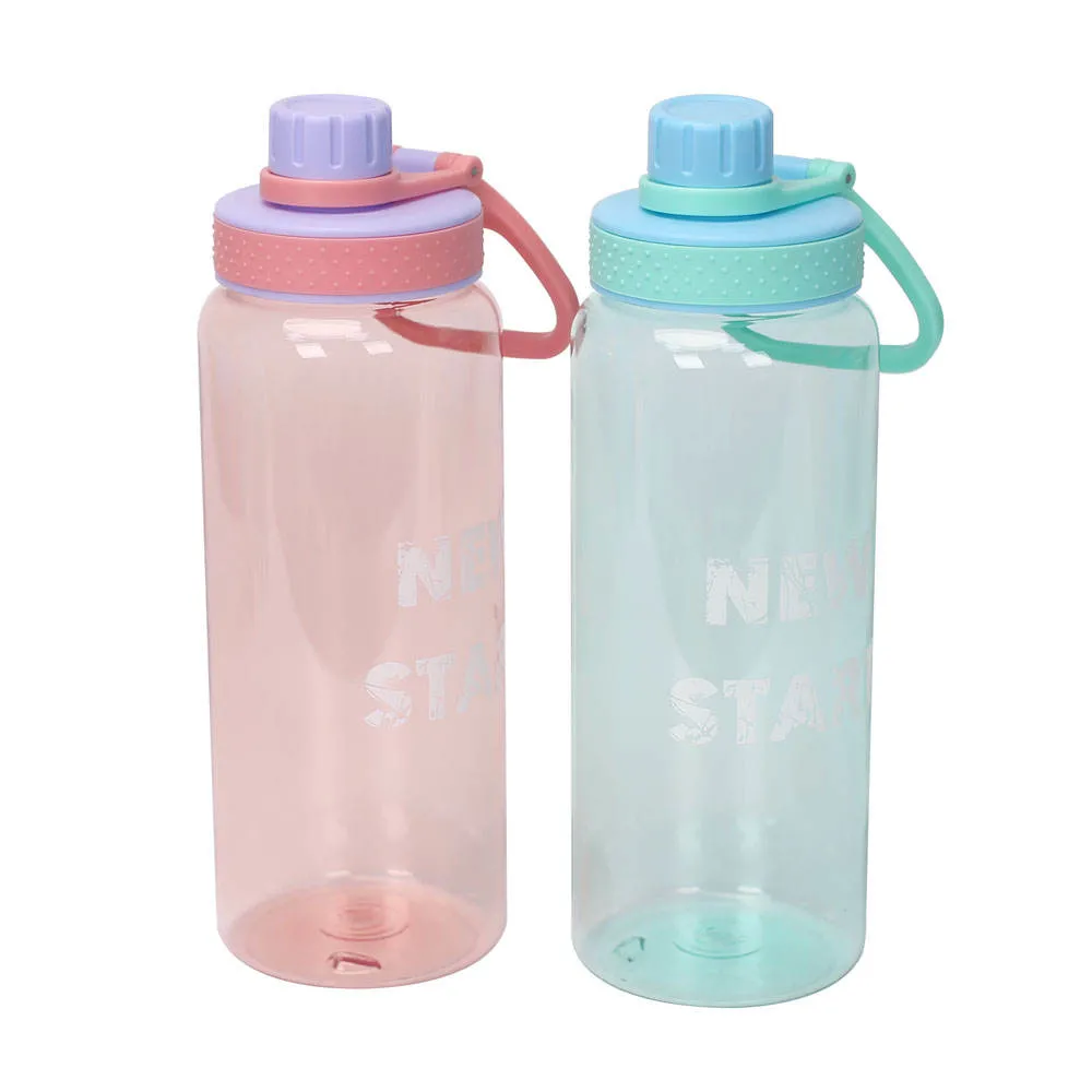 Benutzerdefinierte BPA Free Tritan Weithalsflasche Wasser Sportflasche