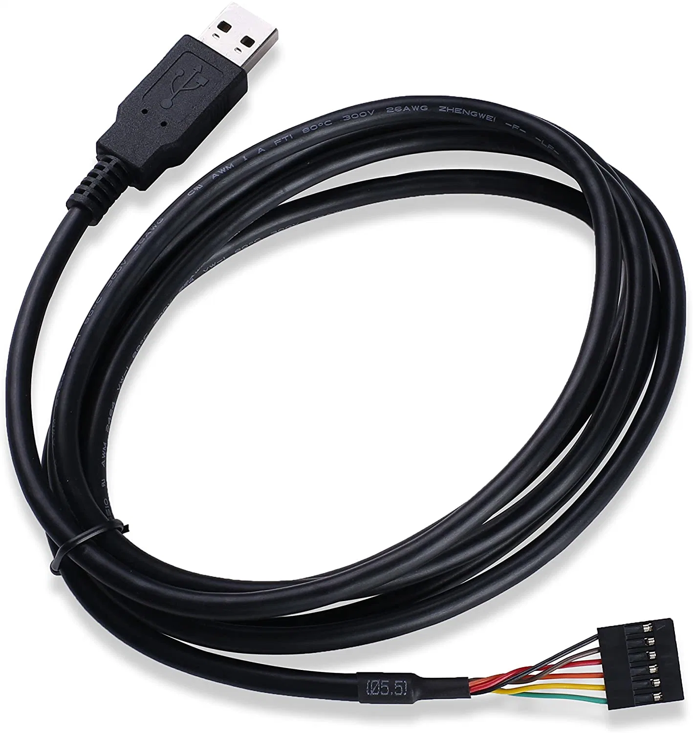 Ftdi FT232rl 3.3V 5V USB to Uart Ttl Serial Serial Cable with Open End Wire