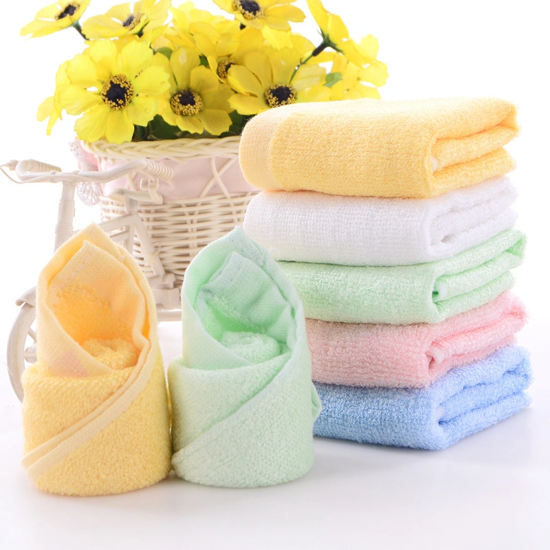 Ultra-Soft Absorbent 100% Organic Bamboo Fiber Terry Towel Baby Washcloths