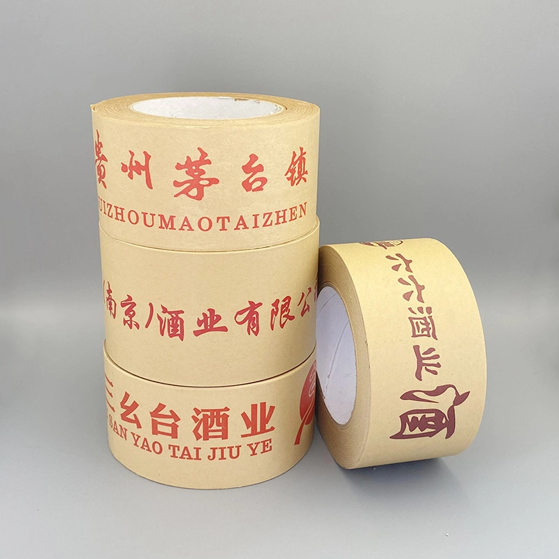 Printed Custom Logo Art Craft Paper Kraft Paper Tape Price