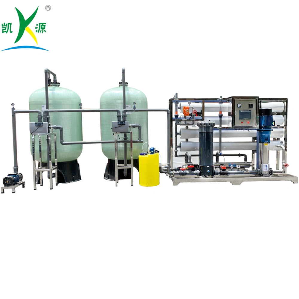 Automatic 8t/H RO Desalination Plant Water Treatment Machinery Water Filtration System for Salt Brackish Water Well Water