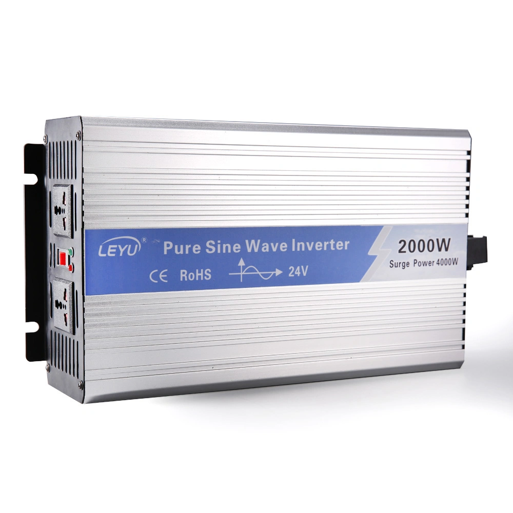 High Frequency Hot Selling 2kw off Grid DC AC 12V 24V 48V to 220V/230V/240V Solar Power Inverters