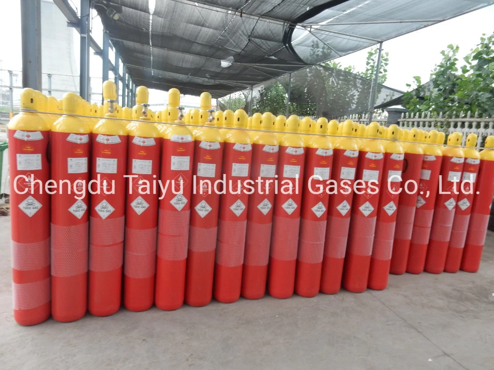 Boa qualidade de gás de SF6 / SO2 / Gás h2s / Gás Gás HCl / C2H4 gás de etileno / NH3 Amoníaco / C4H10 Butano / mistura de gases / CH4 metano / CO Monóxido de Carbono de gases