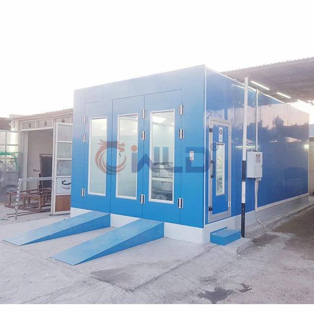 Wld6200 CE Car Paint Box /Spray Painting Booth/Approved Mobile Paint Booth for Sale in Norway